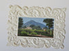 Salzburg Austria Miniature Landscape City View c. 1850's hand painted souvenir