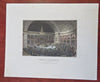 Capitol U.S. House of Representatives Chamber Washington D.C. 1855 fine print
