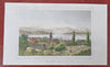 Hobart Tasmania Van Dieman's Land Australia 1837 Didot hand colored printed view