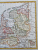 Seven United Provinces Low Countries Netherlands Holland Friesland c. 1790 map
