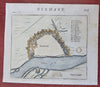 Mainz Germany Holy Roman Empire Rhine River 1720's city plan map