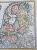 United Provinces Netherlands Holland Zealand Utrecht Friesland 1700 Moll map