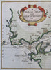 Brest Brittany France coastal survey 1700 Moll detailed engraved harbor map