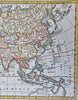 Asia Japan Qing China Mughal India Indonesia Arabia Ottomans 1772 Jefferys map