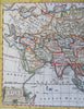 Asia Japan Qing China Mughal India Indonesia Arabia Ottomans 1772 Jefferys map