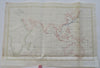 Perry Expedition U.S. Japan Expedition Cape of Good Hope 1855 engraved map