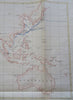 Perry Expedition U.S. Japan Expedition Cape of Good Hope 1855 engraved map