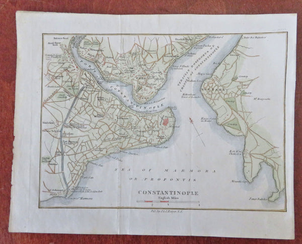 Constantinople Ottoman Empire Turkey Istanbul Sea of Marmara 1840