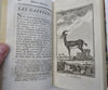 Natural History Quadrupeds Goats Antelope 1786 Buffon leather book 27 plates