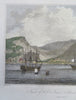St. Helena island St. James 1813 City View Harbor Sailing Ships Cooke view print