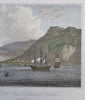 St. Helena island St. James 1813 City View Harbor Sailing Ships Cooke view print