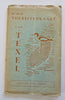 Texel Netherlands Nederland Tourist Map c. 1950's pictorial sightseeing map