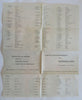 Netherlands Dutch Gastronomic Map Restaurants food wine c. 1950-60's tourist map