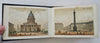 Paris Nouveau Street Scenes Architecture c.1850 pictorial souvenir tourist album
