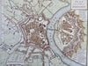 Dresden Saxony Holy Roman Empire Germany 1792 Neele engraved city plan