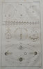 Astronomy Lunar Orbit Eclipses Seasons Planetary Comparison 1832 Lot x 3 prints