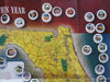 Florida Tourist Info State Map Sightseeing c. 1950's pictorial tourist brochure