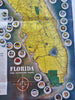 Florida Tourist Info State Map Sightseeing c. 1950's pictorial tourist brochure