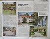Florida Tourist Info State Map Sightseeing c. 1950's pictorial tourist brochure