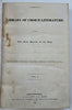 Carey's Library 1836 Literary Mag. Vol. 1 rare book India Hindostan Military