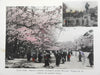 Mikado Empire Imperial Japan c. 1910 Souvenir Album w/ 60 hand colored photos