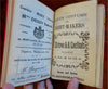 Belgium Brussels 1897 Hotel Bellevue & Flandre souvenir Tourist Guide book w map