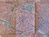 Belgium Brussels 1897 Hotel Bellevue & Flandre souvenir Tourist Guide book w map