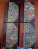 Alfred de Musset Collected Works 1866 lovely 10 volume leather set w/ engravings