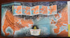American Airlines 1949 U.S. aviation Air Routes International travel picture map