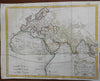Ancient World 1802 Conder engraved map Africa Mts. of Moon Europe Arabia India