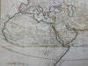 Ancient World 1802 Conder engraved map Africa Mts. of Moon Europe Arabia India