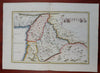 Syria coastal Antioch Chaldea Babylon Babylon 1768 Toms scarce hand color map