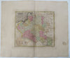 Poland from best Authorities c. 1801 Oliver & Boyd rare map original hand color