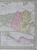 North Africa Roman Empire Carthage Hippo Libya 1798 Wilkinson Historical Map
