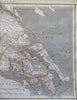Ancient Greece Hellas Boeotia Attica Euboea Athens Delphi 1806 Tanner hc map