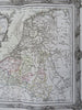 Netherlands Low Countries Holland 1766 Bion-Desnos engraved map hand color