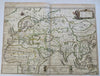 Western Hemisphere Africa Europe Asia India China 1679 DuVal rare folio map