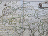 Western Hemisphere Africa Europe Asia India China 1679 DuVal rare folio map