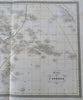 Australia Hooked Lake Torens New Zealand Oceania c. 1845 Bellier detailed map