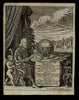 Title page Globe Phillip Cluver 1694 Mosting engraved portrait allegory