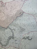 Ancient World Germany Saxons Vandals Tribal Divisions 1855 Philip Historical map