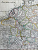 Holy Roman Empire Germany Low Countries Austria Bohemia 1778 Desnay map