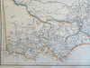 Eastern Australia New South Wales Victoria Melbourne Sydney 1860 Bartholomew map