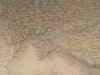 Russia in Europe Crimea Gulf of Finland 1854 Hall AC Black antique color map
