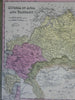 Russia in Asia Siberia Kamchatka Japan Aral Sea Caucasus c. 1846-9 Mitchell map