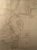 Kamchatka Peninsula Russian Empire ca. 1770 by Laurent fine large antique map