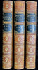 Doctor Syntax Tours 3 vols Leather 1828 Ackermann w/ 79 aquatint Rowlandson plates