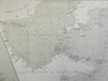 Eastern China detailed coastal survey Qing Empire Nanjing 1860-70 Weller map