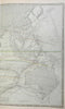 Indian Ocean Southern Africa India Southeast Asia Currents 1856 information map