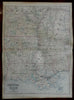 Louisiana Mississippi New Orleans Lake Pontchartrain 1872 Asher & Adams map